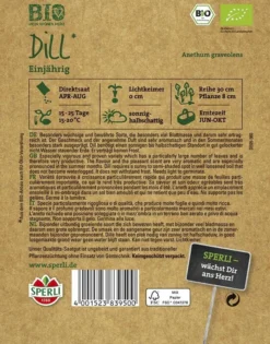 BIO Kräuter Dill