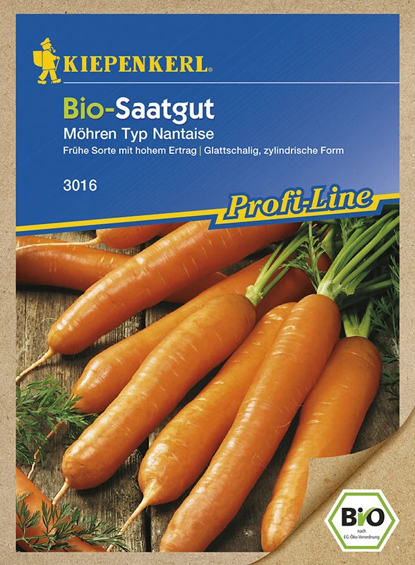 BIO Möhren Nantaise2 Bio-Saatgut 2 BIO Möhren Nantaise2 Bio-Saatgut – Bild 2