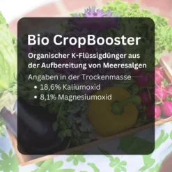 BioCropBooster 500 Ml Einzigartiger Biozertifizierter Kaliumdünger -Günstiges Blueten Haus Geschäft biocrop 5006