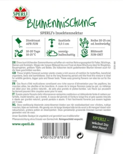 Blumenmix Insektennektar Nützlingsmagnet, Nützlingspflanzen Für Insekten, Schnittblumen