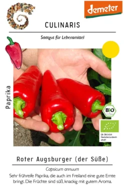 Paprika Roter Augsburger