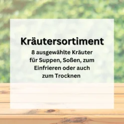 Kräuter-Sortiment, 8 Verschiedene Kräutersorten, Saatgut-Sortiment -Günstiges Blueten Haus Geschäft kraeuter sortiment 83
