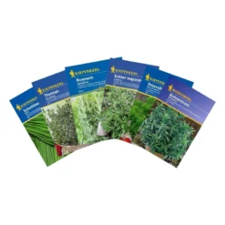 Kräuterspirale Anlegen, Verschiedene Saatgut Sparsets Mehrere Größen