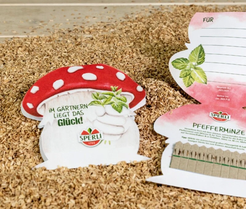 Sperli 10 Saatgut-Sticks Zur Einfachen Anzucht, Pilz , Pfefferminze 1 Sperli 10 Saatgut-Sticks Zur Einfachen Anzucht, Pilz , Pfefferminze