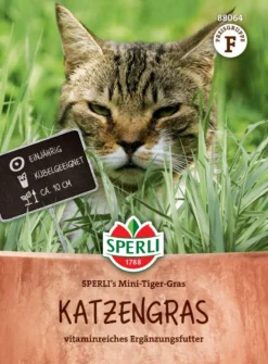 Katzengras SPERLI's Mini-Tiger-Gras Regt Die Verdauung An