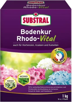 Substral Bodenkur Rhodo-Vital, 1 Kg Für Ca. 5 Pflanzen 10 Substral Bodenkur Rhodo-Vital, 1 Kg Für Ca. 5 Pflanzen -Günstiges Blueten Haus Geschäft substral bodenkur rhodo vital 1 kg fuer ca 5 pflanzen