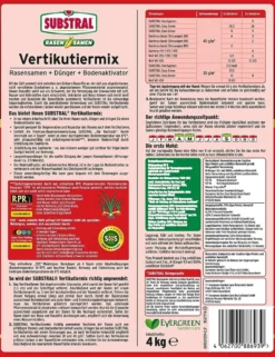 Substral Vertikutiermix 4 Kg Für 133m² -Günstiges Blueten Haus Geschäft substral vertikutiermix 4 kg fuer 133m2